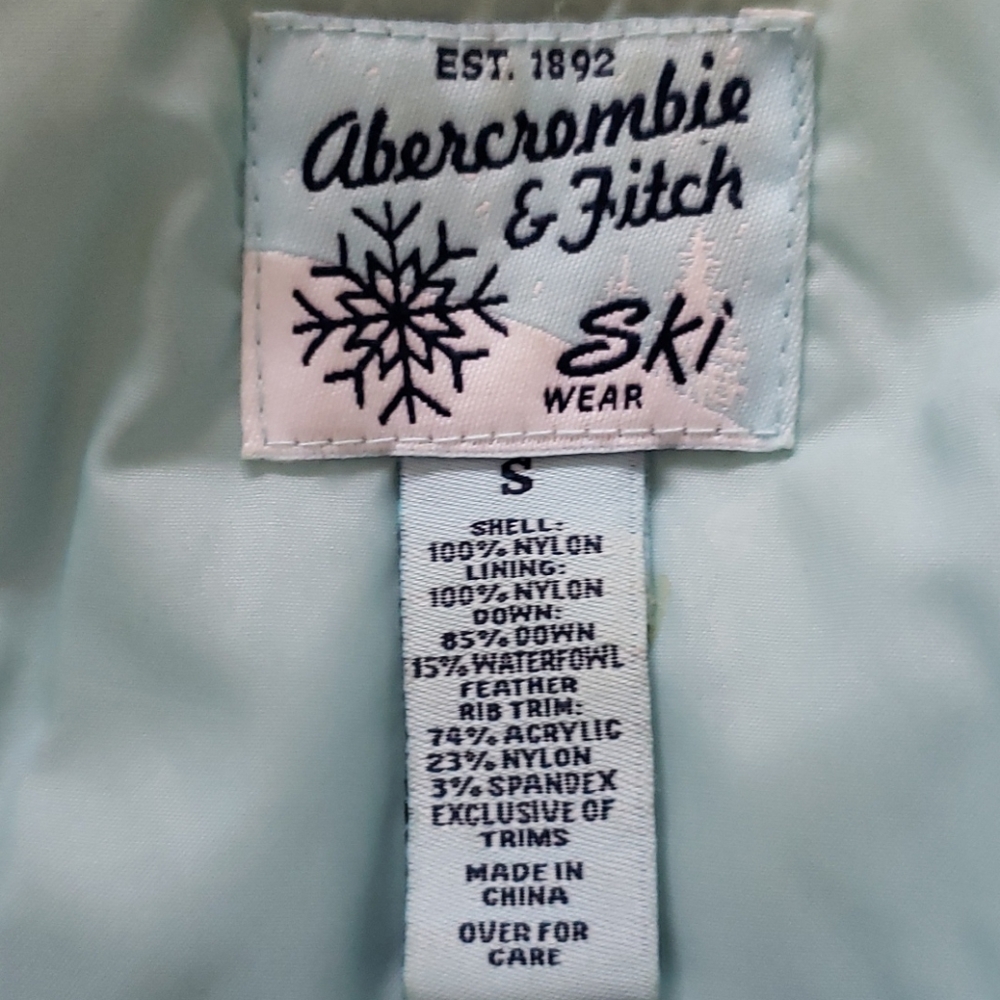 Abercrombie & Fitch Jacket sz Small - Picture 3 of 4